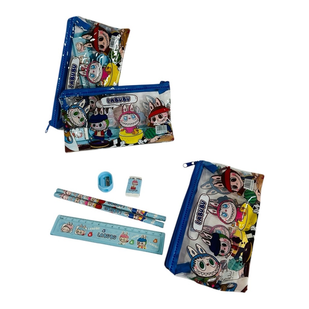 LABUBU BLUE Stationery Set - Picture 2 of 4